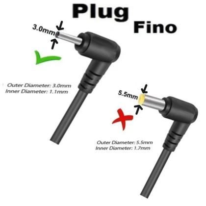 Imagem de Carregador  NBC Compativel Para Notebook Acer Aspire S7 Ultrabook Plug Fino 19v x 3.42a  ac05