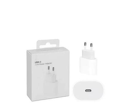 Imagem de Carregador Novo Turbo USBC 20W  Compatível com IPhone 11 12 13 14 15 16 17  Carga Rápida Envio Rapido Selo Anatel