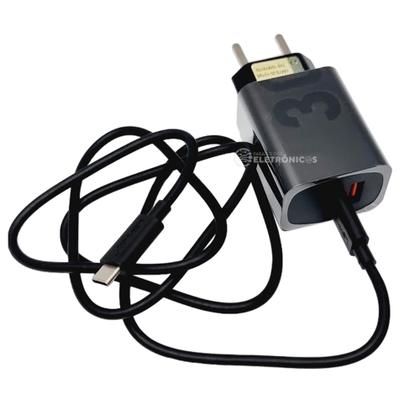 Imagem de Carregador Original Ztd Compatível Edge 20 Fusion Moto G60s Edge 20 Pro Carga Turbo MDYUSBC1M