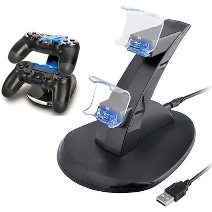 Imagem de Carregador Para 2 Controles Ps 4