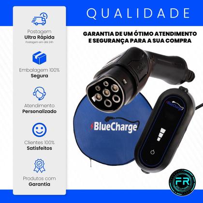 Imagem de Carregador para Carro Elétrico Carga Lenta Audi, BYD, BMW, Caoa Chery, Citroën, Fiat, Ford
