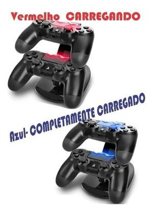 Imagem de Carregador Para Controle P4 Base Dupla Manete Play 4