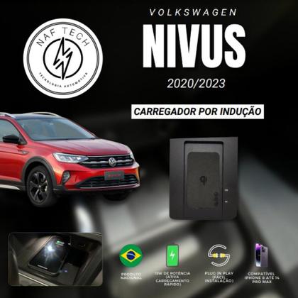 Imagem de Carregador por indução automotivo naftech para volkswagen nivus 2020/23