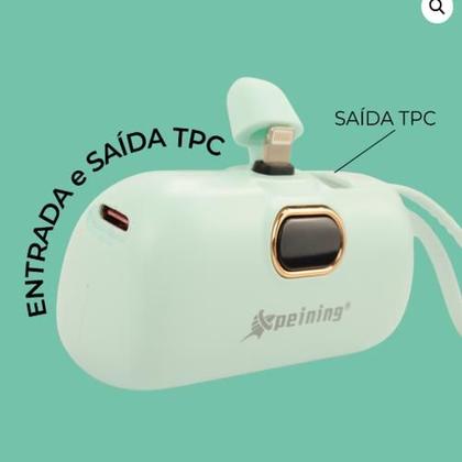 Imagem de Carregador portátil 5000mAh - PRETO