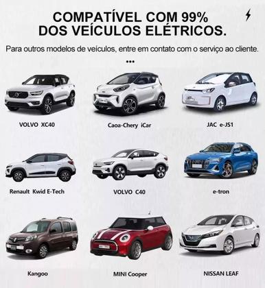 Imagem de Carregador Portátil Carro Elétrico 3.5kw Byd Gwm Volvo Bivol