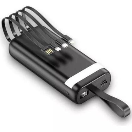 Imagem de Carregador Portátil Lanterna Integrada Power Bank 20.000Mah