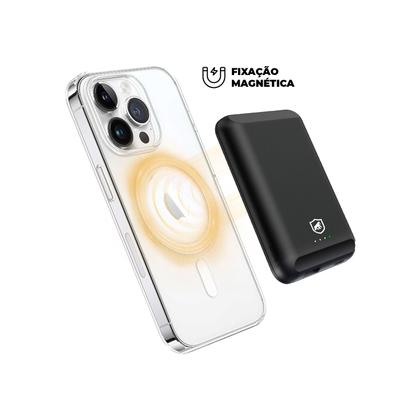 Imagem de Carregador Portátil Nano Snap Magsafe - Wireless - Gshield