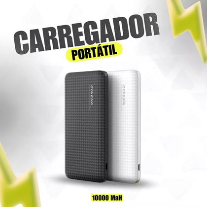 Imagem de Carregador Portátil Power Bank 10.000mAh - Potência Confiança em Suas Mãos