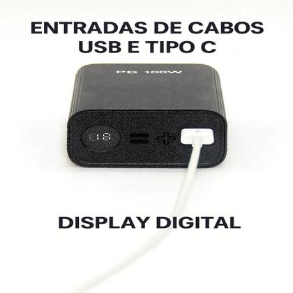 Imagem de Carregador Portátil Power Bank 30000mAh