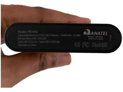 Imagem de Carregador Portátil/Power Bank Geonav 14000mAh