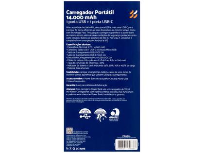 Imagem de Carregador Portátil/Power Bank Geonav 14000mAh