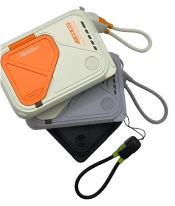 Imagem de Carregador Portátil Sem Fio Indução 10000mah Carregamento Rápido Com Suporte Para Celular