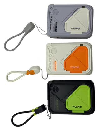 Imagem de Carregador Portátil Sem Fio Indução 10000mah Carregamento Rápido Com Suporte Para Celular