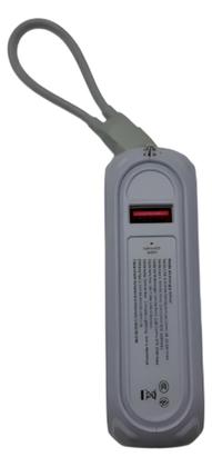 Imagem de Carregador Portátil Sem Fio Indução 10000mah Carregamento Rápido Com Suporte Para Celular