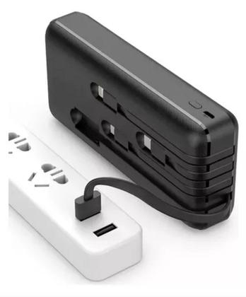 Imagem de Carregador Potátil 4 em 1 universal 20000mah Turbo