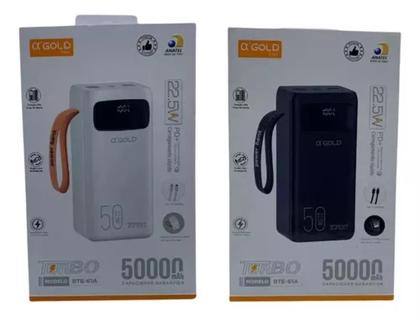 Imagem de Carregador Power Bank 50.000mah Portátil Turbo 22.5