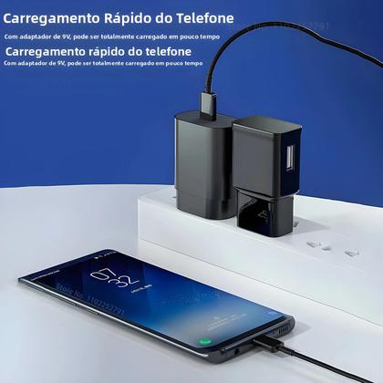 Imagem de Carregador Rápido De 25W Para Samsung S24 S23 S21 S22 S25 Ultra A15 A35 A54 A55 5G Cabo De