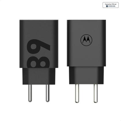 Imagem de Carregador Rápido de Parede Motorola Turbo Power Rápido 68W - Sem cabo - Moto G60s, Edge 30 Pro, Edge 30 Fusion, Edge 30 Neo, Edge 30 Ultra, edge 40