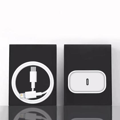 Imagem de Carregador Rápido De Parede USB C PD 20W Para Apple iPhone 14 11 12 17 Air 16 15 13 pro Max 7 8 plus