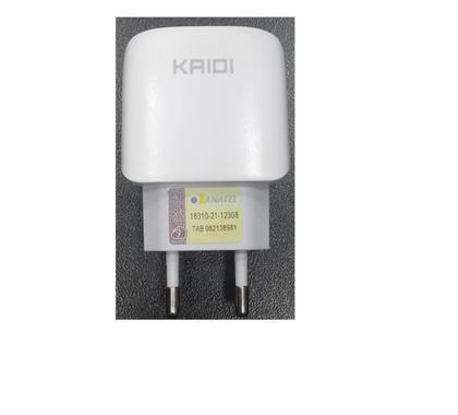 Imagem de Carregador Rápido Kaidi 3.1a Triplo Usb Com Cabo Lightning