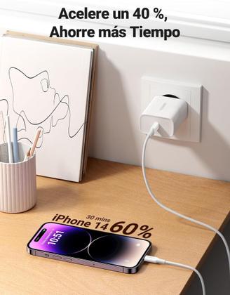 Imagem de Carregador rápido UGREEN 30W USB C suporta 25W 20W Power Delivery 3.0/2.0 e Quick Charge 4.0/3.0