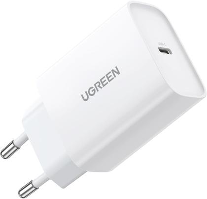 Imagem de Carregador rápido UGREEN 30W USB C suporta 25W 20W Power Delivery 3.0/2.0 e Quick Charge 4.0/3.0
