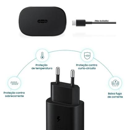 Imagem de Carregador Samsung Original Super Fast Charging 25W Sem Cabo
