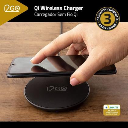 Imagem de Carregador Sem Fio I2Go Pro Preto