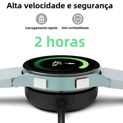 Imagem de Carregador Sem Fio Magnético Portátil com Carregamento Rápido para Samsung Galaxy