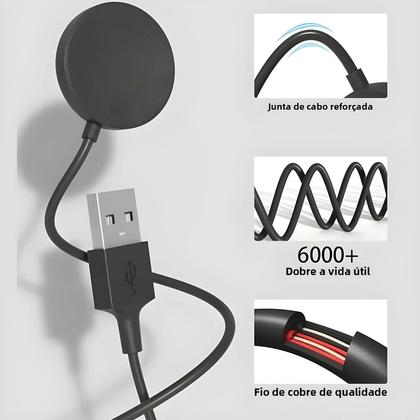 Imagem de Carregador Sem Fio Magnético Portátil com Carregamento Rápido para Samsung Galaxy