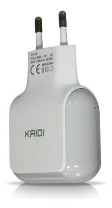 Imagem de Carregador Tomada Duplo Super Rápido + Cabo Usb Type C 1 Mt - Kaidi