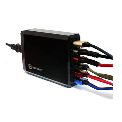 Imagem de Carregador Tomada Hub 6x Usb 10a Turbo Rápido Compátivel Com Modelos