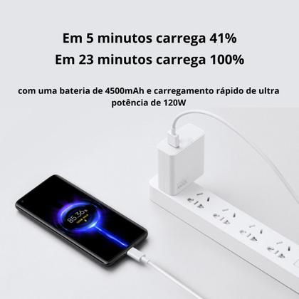 Imagem de Carregador Turbo 120W USBC Compatível Samsung S26 ULTRA S25 ULTRA S24 ULTRA S25FE S24FE S26 PLUS S25 PLUS S25 S23 Ultra