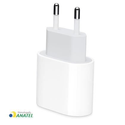Imagem de Carregador Turbo 20W + Cabo Lightning USB-C Compatível Iphone 11 12 13 e 14 Pro Max
