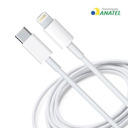 Imagem de Carregador Turbo 20W + Cabo Lightning USB-C Compatível Iphone 11 12 13 e 14 Pro Max