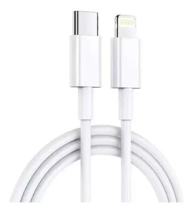 Imagem de Carregador Turbo 20w /Com Cabo Compatível iPhone 8 Plus X Xr 11 12 13 Pro Max