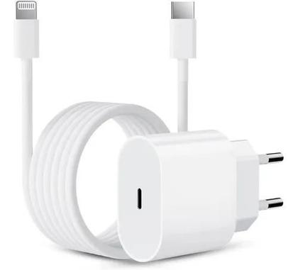 Imagem de Carregador Turbo 20w Para iPhone 7 8 Plus X XR 11 12 13 Pro Max