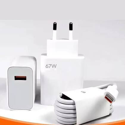 Imagem de Carregador Turbo 67w Tipoc Compativel Com Xiaomi Poco X3 X4 X5 X6 Pro GT