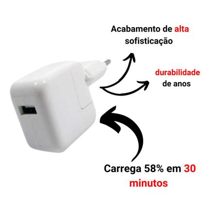 Imagem de Carregador Turbo Fonte 15W + Cabo para USB-C Compatível Iphone 11 12 13 14 Max X XR XS