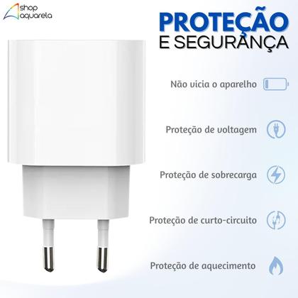 Imagem de Carregador Turbo Fonte 20w Tipo c e Lightning