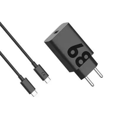 Imagem de Carregador turbo tipo C fonte 168w cabo compatível com motorola samsung carga ultra rápida