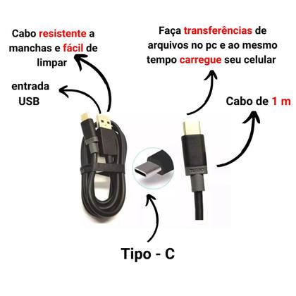Imagem de Carregador Turbo tipo-c fonte 30w Compatível com Motorola