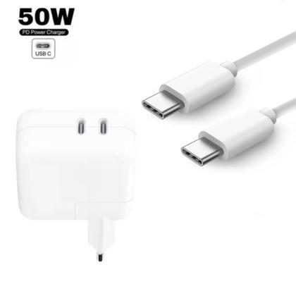 Imagem de Carregador Turbo Tipo C Para Samsung Galaxy A15 M15 A25 A24 M34 A35 A34 S24 Plus S23 Fe S22 S21 S20 A12 A13 A14 5g A55 A54 A05s M55 Z Flip Fold