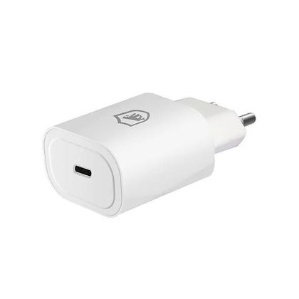 Imagem de Carregador turbo tipo c - qc 3.0 - até 25w - branco - gshield