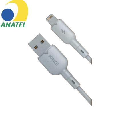 Imagem de Carregador Turbo Tipo-c Usb dupla entrada + Cabo Lightning - KAIDI