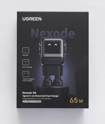 Imagem de Carregador Ugreen Uno 65W Usb Rápido Ganfast Suporta 45W 25W