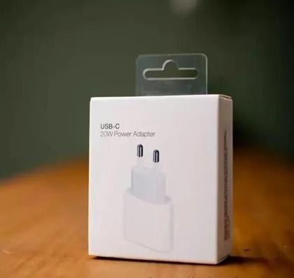 Imagem de Carregador Usb-C 20W Turbo Compatível com Iphone-11-12-13-14-15-ProMax - Adaptador Tomada Fonte Turbo todos modelos