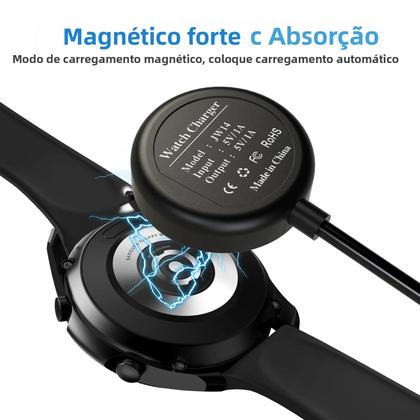 Imagem de Carregador USB-C Para Smartwatch, Substituição Para Samsung Galaxy Watch 7 6 6 Classic 5 pro 5, Cabo