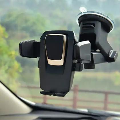 Imagem de Carregador USB Veicular com Cabo Tipo C Para Carro e Suporte Universal Veicular