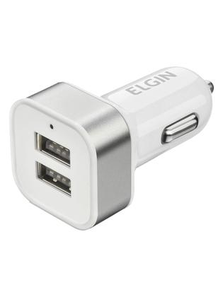 Imagem de Carregador Veicular Automotivo 12v Com 2 Saídas Usb 5v 2.1a